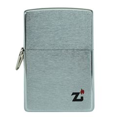 Bật lửa Zippo la mã XVI năm 2000 đồng khối mạ crom logo Zippo
