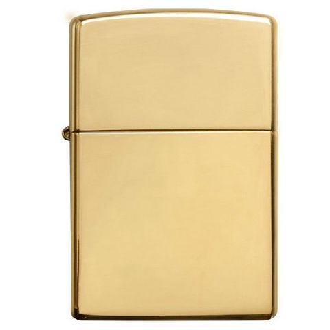 Bật lửa Zippo USA vàng bóng trơn