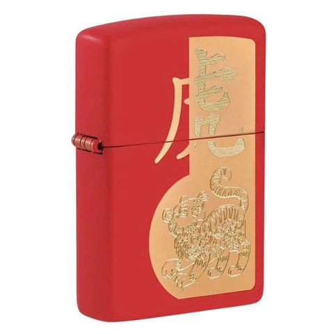 Zippo USA tuổi dần 49701 Year Of The Tiger Design