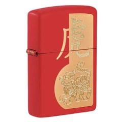Zippo USA tuổi dần 49701 Year Of The Tiger Design