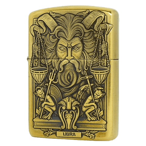 Zippo Armor Limited xuất Nhật chủ đề cung hoàng đạo Thiên Bình
