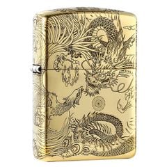 Bật lửa Zippo armor chủ đề rồng phượng