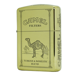 Bật lửa Zippo Armor  lạc đà  Camel khắc 5 mặt cao cấp