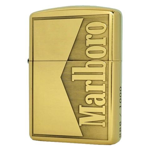 Hộp quẹt zippo armor cao cấp chủ đề Marlboro phiên bản giới hạn