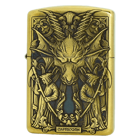 Zippo Armor Limited xuất Nhật cung hoàng đạo Ma Kết