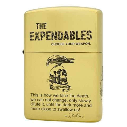 Zippo armor chủ đề The Expendables biệt đội đánh thuê limited edition