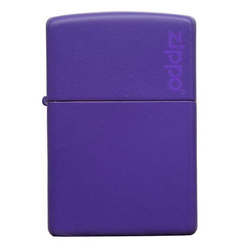 Zippo cổ xưa la mã năm 1999 sơn tĩnh điện màu tím