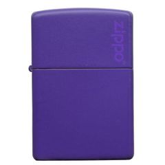 Zippo cổ xưa la mã năm 1999 sơn tĩnh điện màu tím