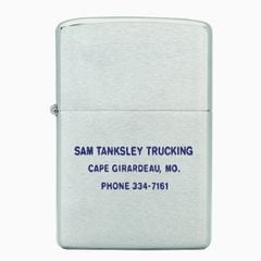Bật lửa Zippo cổ xưa năm 1975 chủ đề Trucking