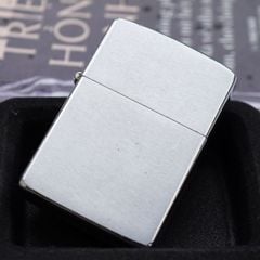 Bật lửa Zippo cổ xưa 1976 trắng nhám đã qua lửa