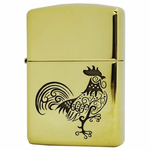 Bật lửa Zippo Armor chủ đề 12 con giáp năm dậu