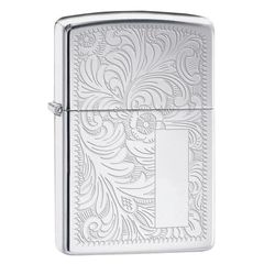 Bật lửa zippo hoa ven Ý Venetian trắng Z352