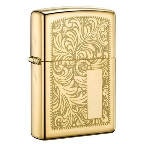 Zippo hoa ven Ý Venetian  Z352B màu vàng Brass