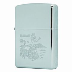 Hộp quẹt Zippo la mã năm 1994 X chủ đề cô gái Hawaii