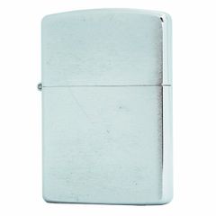 Hộp quẹt Zippo đời đầu la mã năm 1989 V trắng nhám trơn