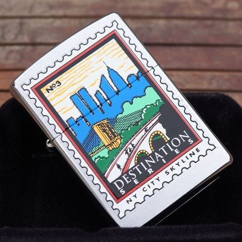 Bật lửa zippo la mã XVI năm 2000 NY Cicy Skyline