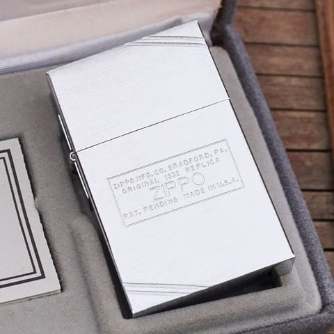 Bật lửa Zippo Replica 1932 đời cổ xưa năm 1988 PAT.PENDING
