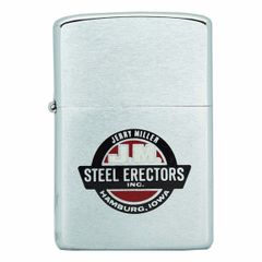 Bật lửa Zippo cổ xưa 1981 chủ đề Steel Erectors