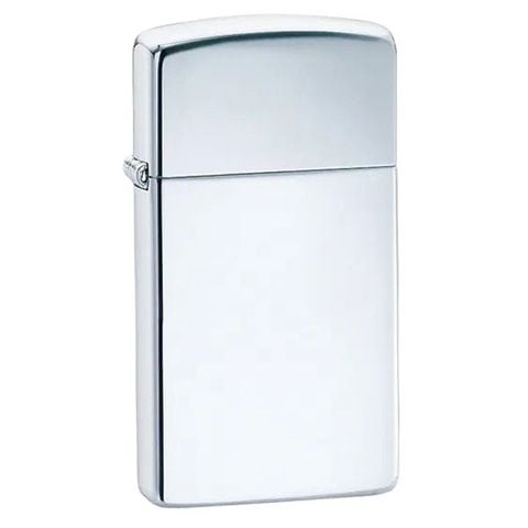Bật lửa Zippo USA 1606 Slim Armor Chrome - Zippo nữ