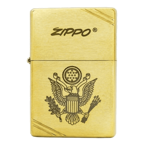 Zippo USA Vintage tái bản 1937 logo Quốc huy Hoa Kỳ