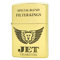 Bật lửa Zorro Ultimate Justice Brass logo Jet vàng