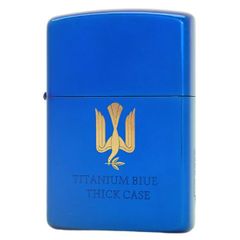 Bật lửa Zorro Supper Brass mạ titanium Peace màu xanh chủ đề hoà bình