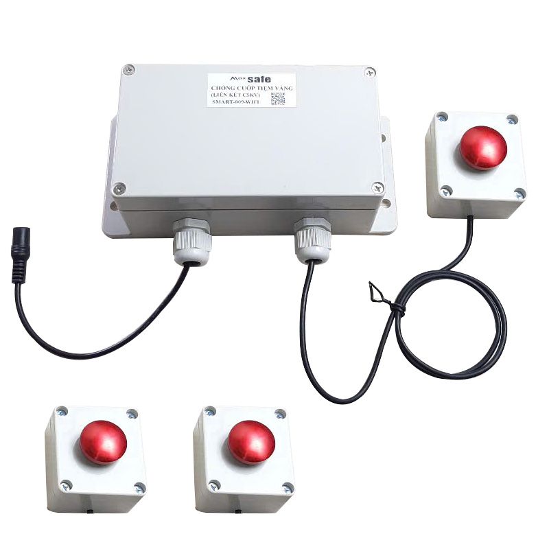 Báo động khẩn tiệm vàng, ngân hàng