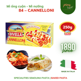  Mỳ Ống cuộn Cannelloni Số 84 Divella 250g - Mì pasta nướng | Baked Pasta nhập khẩu Ý thơm ngon giàu dinh dưỡng 