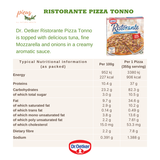  Pizza Cá Ngừ - Hương vị nhà hàng Ý đích thực | Ristorante Pizza Tonno Dr. Oetker 355 g - Pizza đông lạnh tiện lợi nhập khẩu Đức 