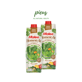  Sinh tố rau xanh & trái cây với tép cam | Green Smoothie Malee Homestyle Fiber Flow 1L - Nước trái cây Detox thanh lọc cơ thể nhập khẩu 