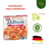  Pizza Xúc xích Pepperoni - Hương vị nhà hàng Ý đích thực | Ristorante Pizza Pepperoni Dr. Oetker 320 g - Pizza đông lạnh tiện lợi nhập khẩu Đức 