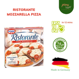  Pizza Phô mai Mozzarella - Hương vị nhà hàng Ý đích thực | Ristorante Mozzarella Pizza Dr. Oetker 335g - Pizza đông lạnh tiện lợi nhập khẩu Đức 