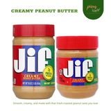  Bơ đậu phộng mịn | Creamy peanut butter Jif 454g – Bơ phết ăn kiêng, eatclean nhập khẩu Mỹ 