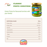  Sốt Pesto xanh | Pesto Alla Genovese Classico Divella 190g - Pesto Sauce - Đặc trưng ẩm thực Ý đóng hộp nhập khẩu Ý tiện lợi 