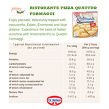  Pizza 4 Phô mai - Hương vị nhà hàng Ý đích thực | Ristorante Pizza Quattro Formaggi Dr. Oetker 365 g  - Pizza đông lạnh tiện lợi nhập khẩu Đức 