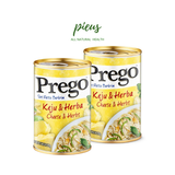  Sốt mỳ Ý Phô mai & Thảo mộc | Cheese & Herbs Pasta sauce Prego 290 g - Sốt Pasta đóng hộp tiện lợi thương hiệu Mỹ | SX Malaysia [Pieus House] 