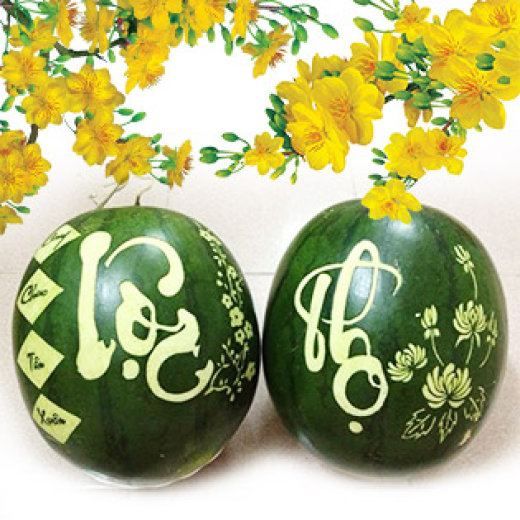 Bộ 3 cây cạo vỏ cạo chữ khắc dưa hấu ( ADM17 )