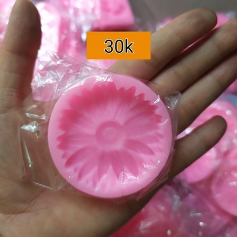 Khuôn silicon hoa cúc đồng tiền ( SM1140 )