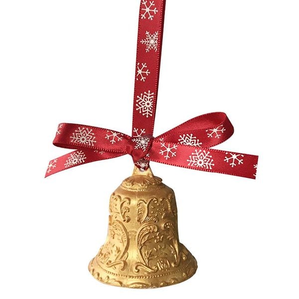 Khuôn silicon cái chuông Noel to 3D 5cm ( SM262 )