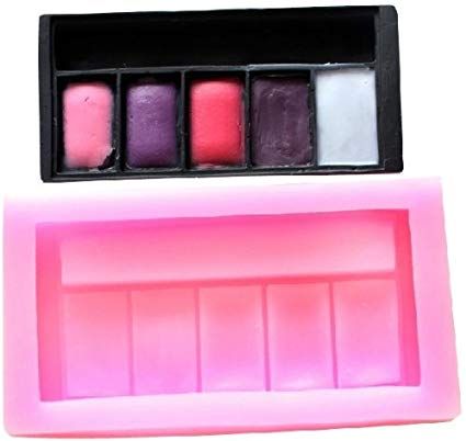 Khuôn makeup hộp phấn trang điểm chữ nhật ( SM641 )