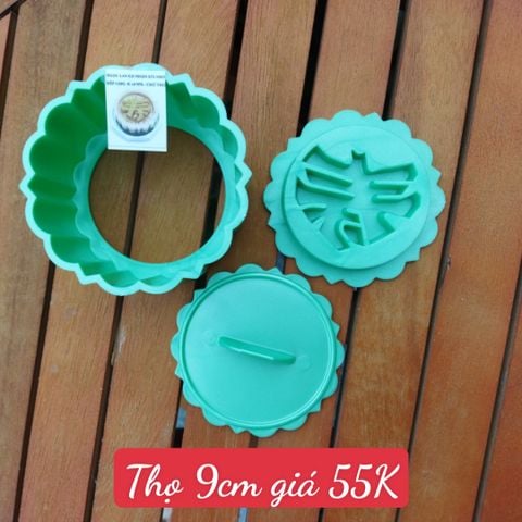 Khuôn Ép Xôi 9cm Tròn Chữ Thọ ( còn 2 cái )