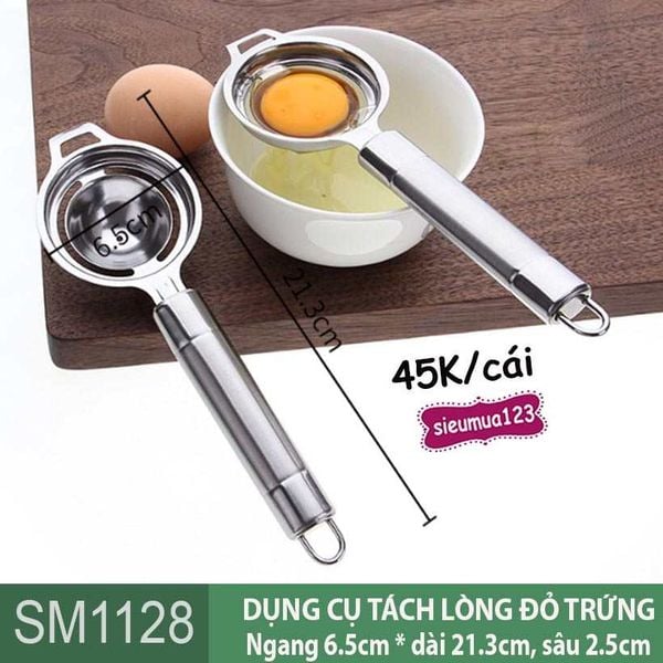 Dụng cụ tách lòng đỏ trứng inox ( SM1128 )