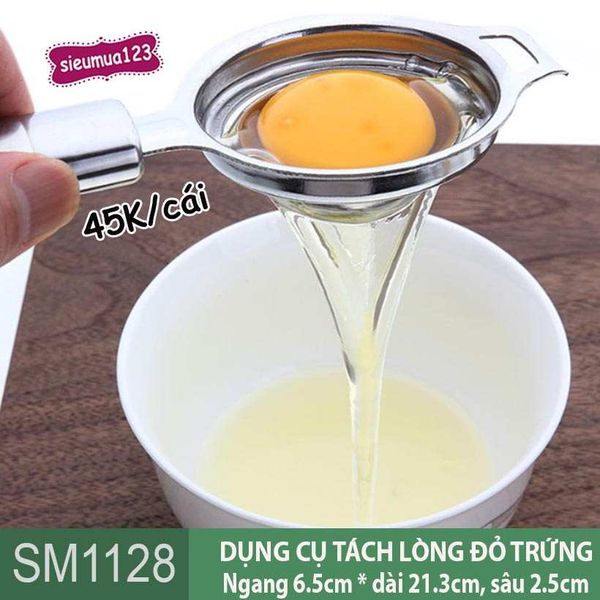 Dụng cụ tách lòng đỏ trứng inox ( SM1128 )