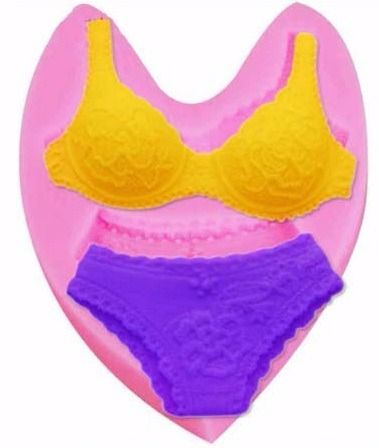 Khuôn rau câu silicon 4d : Khuôn áo tắm bikini ( TC921 )