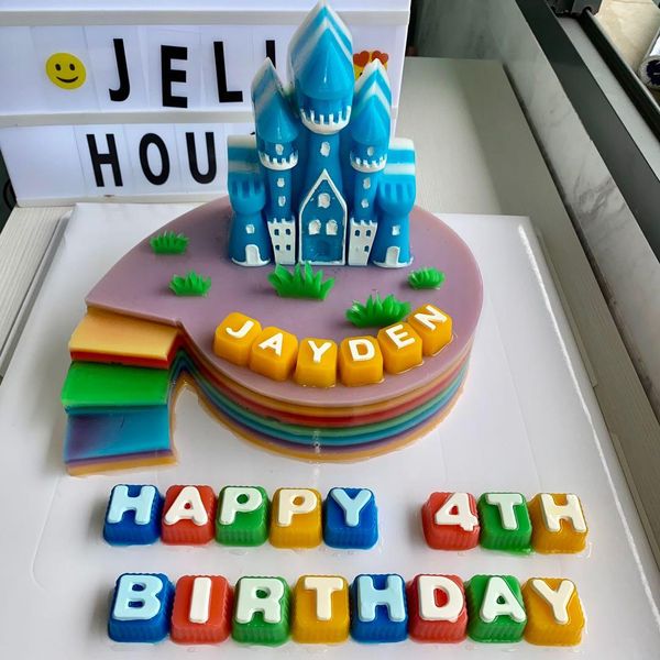 Khuôn silicon làm rau câu lâu đài dày to 14,5cm ( CN562 )