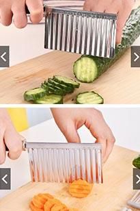 Dao Chận Lỡ Răng Cưa Thép Không Gỉ 25cm Cán Tròn ( SM1661 )