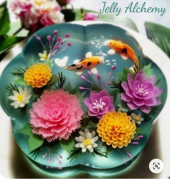 Khuôn silicon làm bánh trung thu cá Koi 6cm ( TC150 )