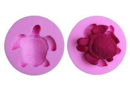 Khuôn silicon làm fondant con rùa nhỏ 4cm ( TC920 )