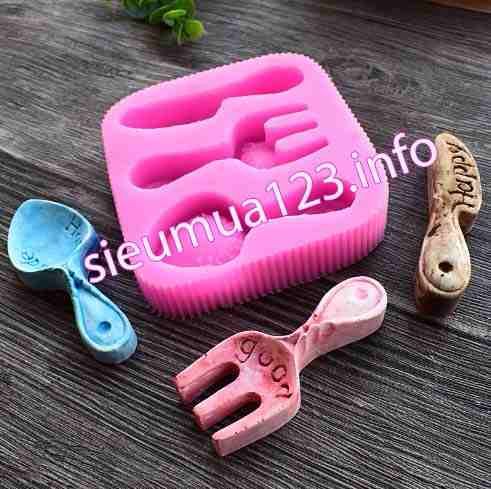 Silicon Dao muỗng nĩa 3 cái  ( TC884 )