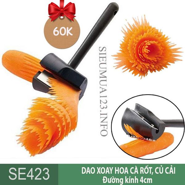 Dao xoay hoa cà rốt mũ xanh ( SE603 )